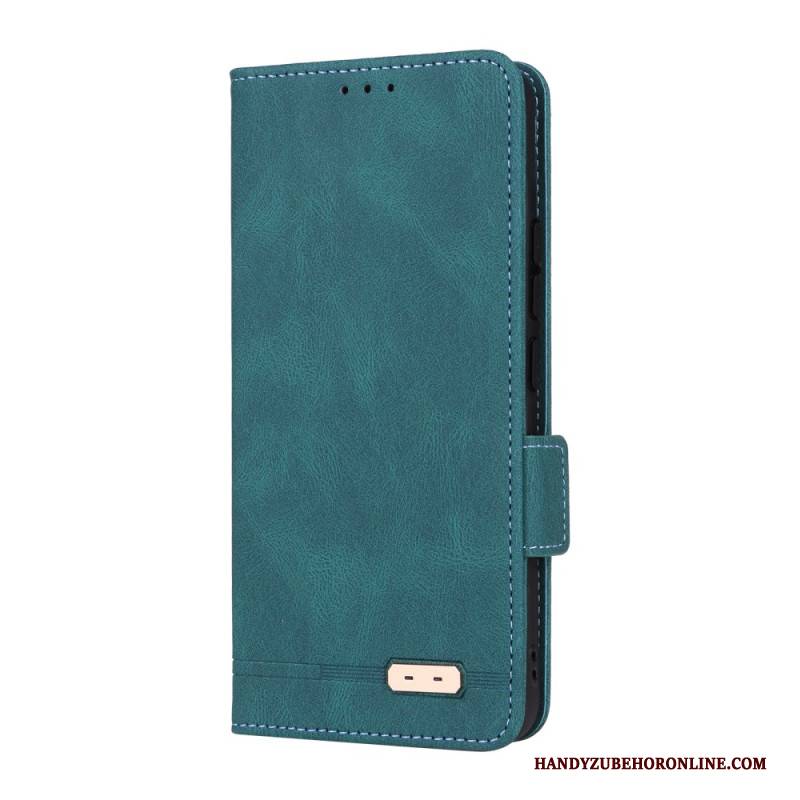 Lederhüllen Realme 14 Pro 5g Handyhülle Retro-wildlederoptik