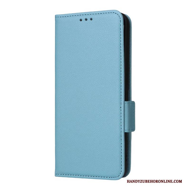 Lederhüllen Realme 14x 5g Handyhülle Litschi-textur Mit Trageband