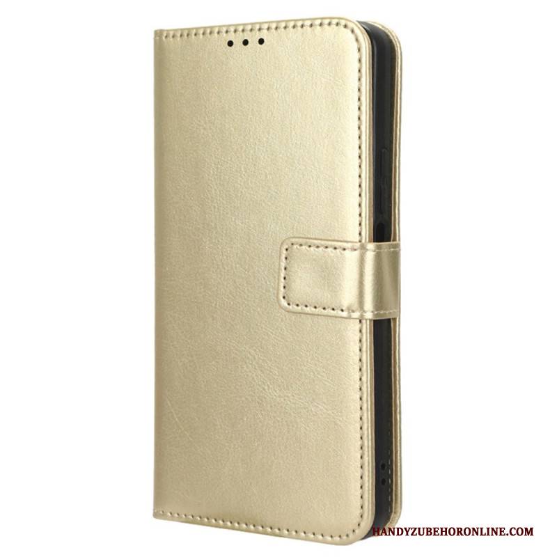 Lederhüllen Realme C53 Glänzendes Kunstleder