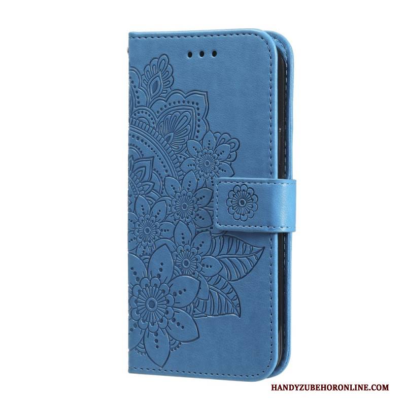 Lederhüllen Realme C53 Handyhülle Blumenmuster