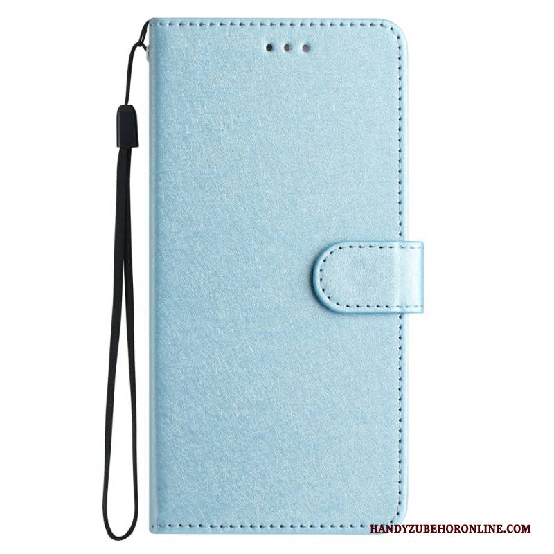 Lederhüllen Samsung Galaxy A17 4g / 5g Handyhülle Seidenstruktur