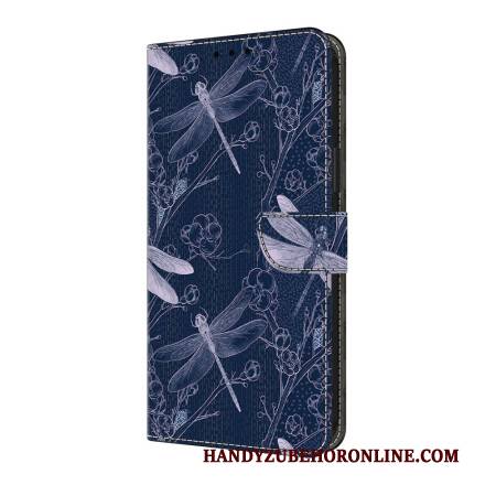 Lederhüllen Samsung Galaxy A17 4g / 5g Libellenmuster