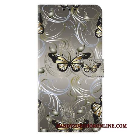 Lederhüllen Samsung Galaxy A17 4g / 5g Spitzenfalter
