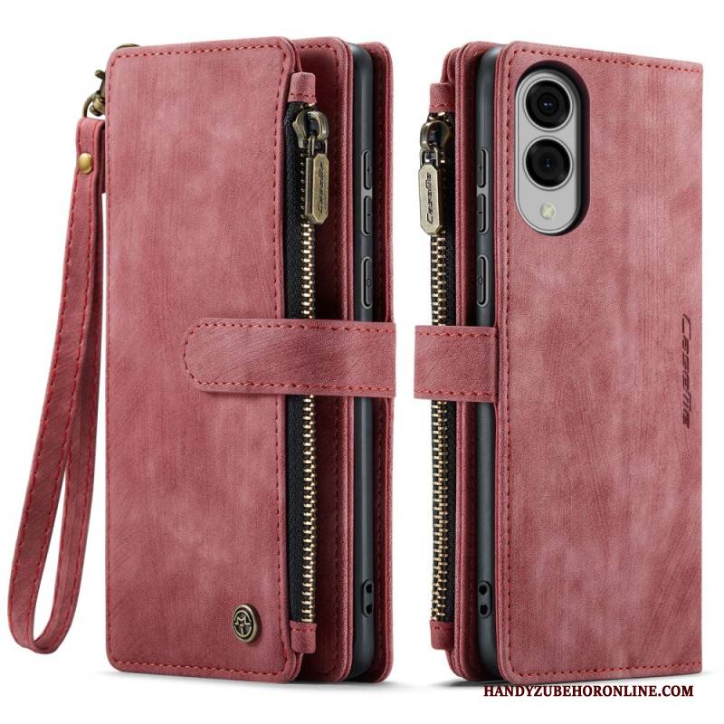 Lederhüllen Samsung Galaxy S25 5g Edge Caseme Geldbörse