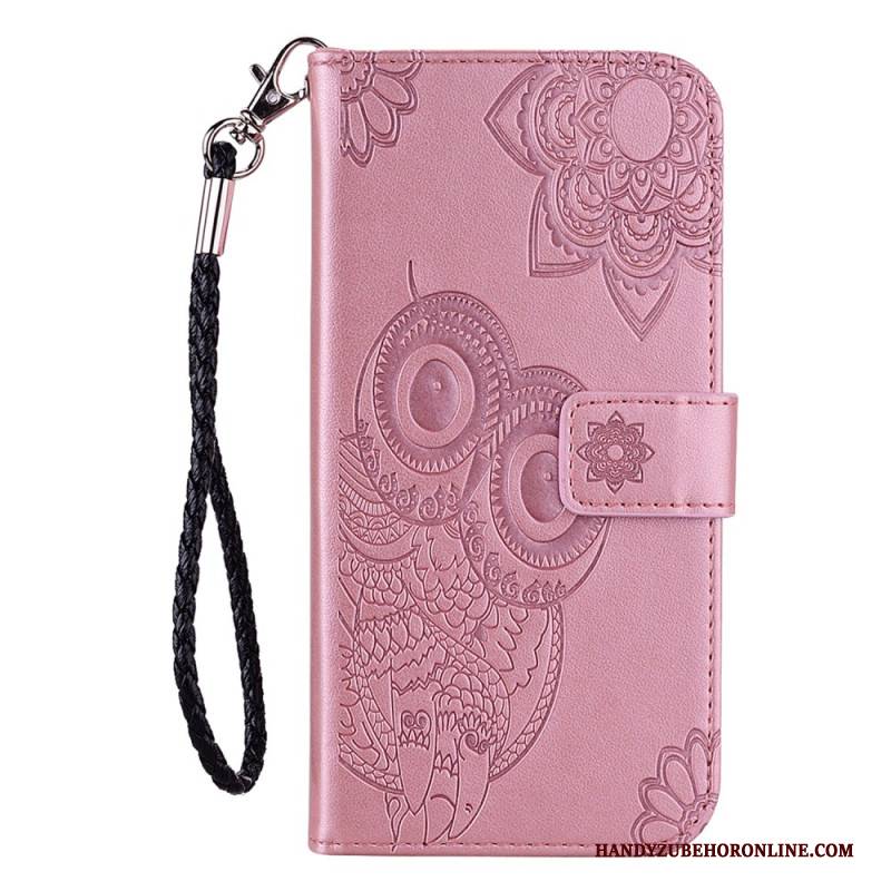 Lederhüllen Samsung Galaxy S25 5g Edge Eulen Und Riemen