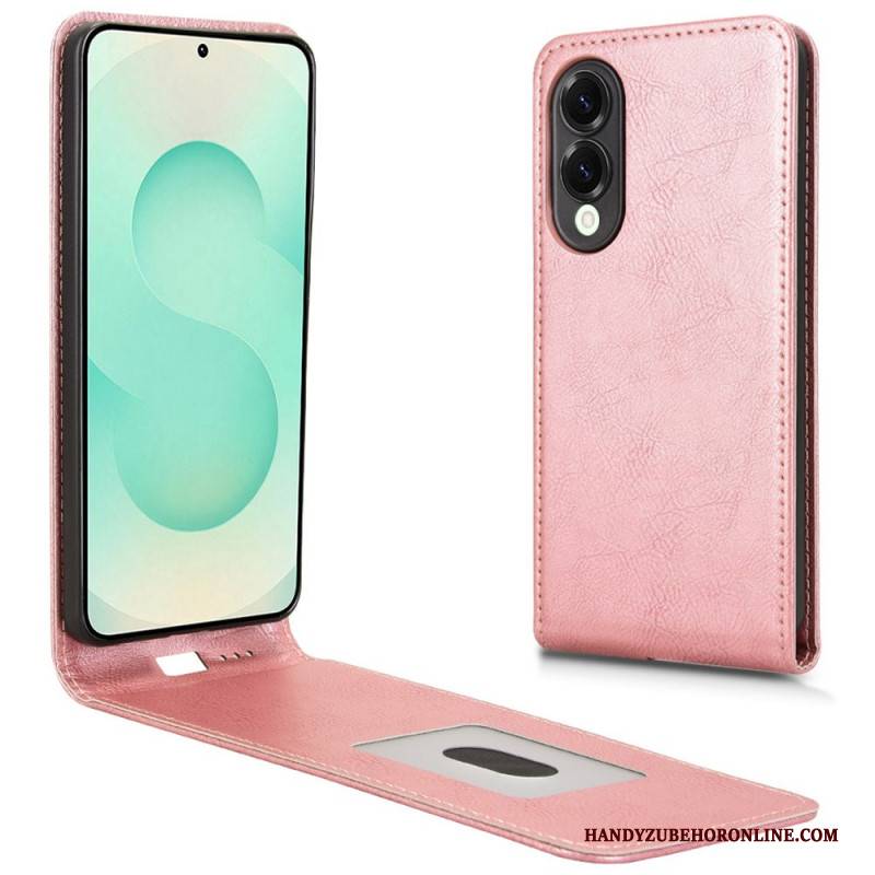 Lederhüllen Samsung Galaxy S25 5g Edge Handyhülle Vertikales Design