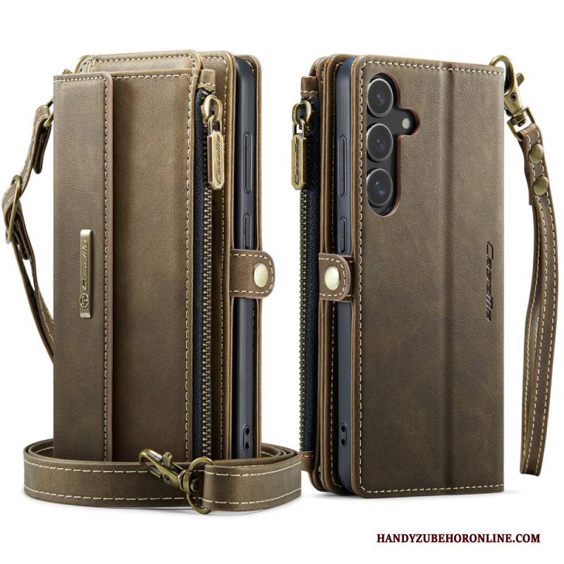 Lederhüllen Samsung Galaxy S25 5g Geldbörse Mit Rfid-schutz