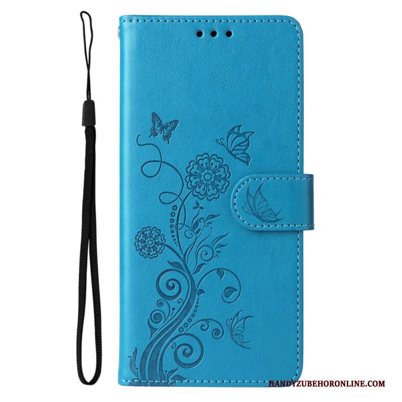 Lederhüllen Samsung Galaxy S25 5g Handyhülle Kleine Blumen