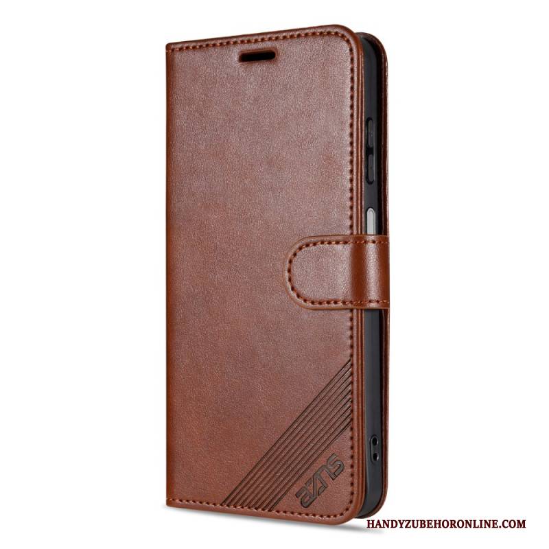 Lederhüllen Samsung Galaxy S25 Fe Handyhülle Azns