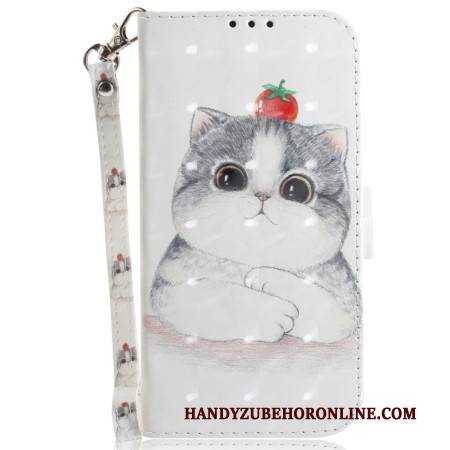 Lederhüllen Samsung Galaxy S26 Handyhülle Süße Katze