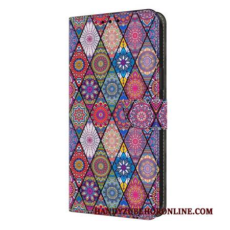 Lederhüllen Samsung Galaxy S26 Plus Ethnisches Muster