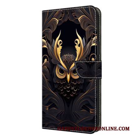 Lederhüllen Samsung Galaxy S26 Plus Handyhülle Eulenmotiv