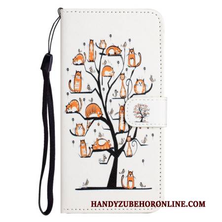 Lederhüllen Samsung Galaxy S26 Plus Katze Und Baum