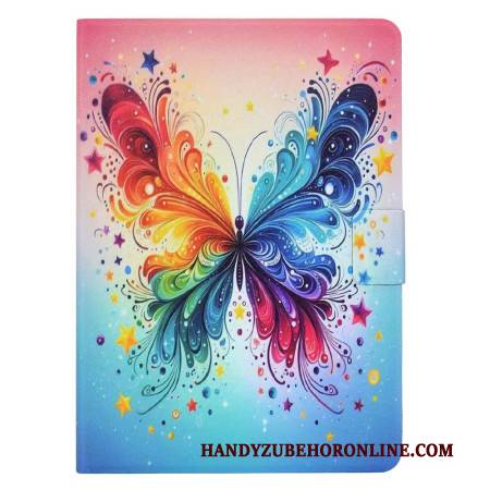 Lederhüllen Samsung Galaxy Tab S11 Aquarell-schmetterling