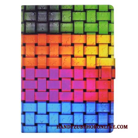 Lederhüllen Samsung Galaxy Tab S11 Handyhülle Geflochtenes Muster