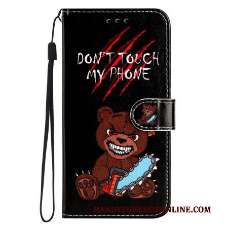 Lederhüllen Sony Xperia 1 Vii Finger Weg Von Meinem Handy Bär!