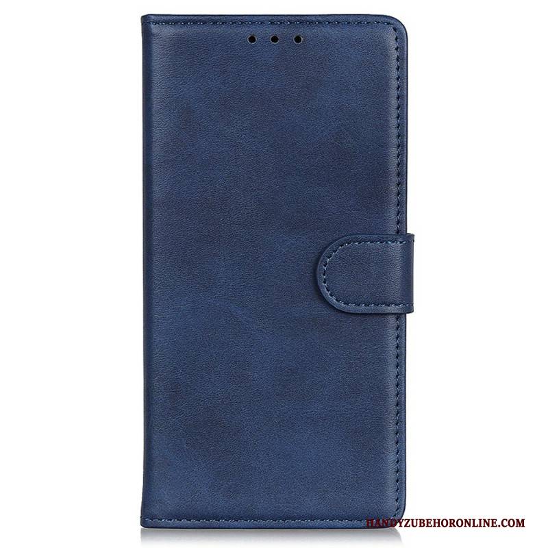 Lederhüllen Sony Xperia 1 Vii Handyhülle Mattes Kunstleder