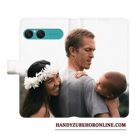 Lederhüllen Sony Xperia 10 Vii Handyhülle Hochwertig