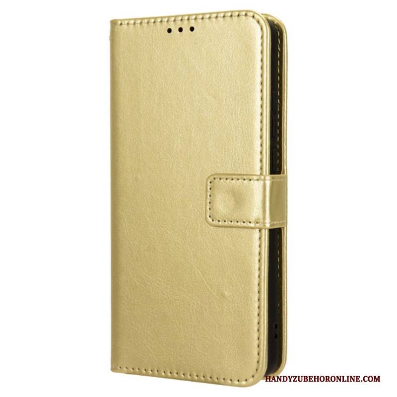 Lederhüllen Vivo V40 5g Handyhülle Glänzendes Kunstleder