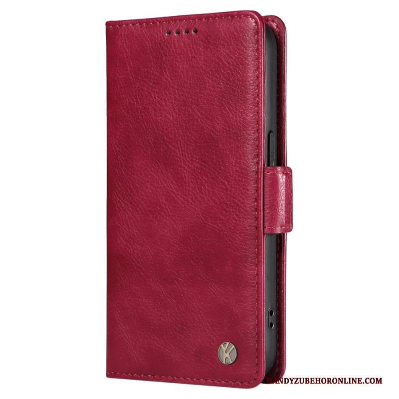 Lederhüllen Vivo V40 5g Litschi-textur (yikatu)