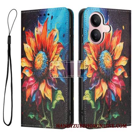 Lederhüllen Vivo V60 Lite Sonnenblume