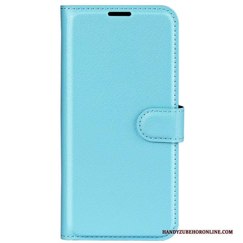 Lederhüllen Vivo X100 Pro Litschi-kunstleder