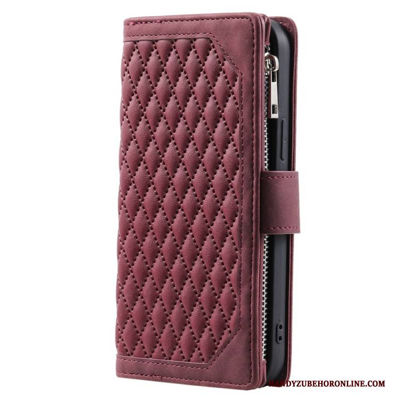 Lederhüllen Xiaomi 15 Gesteppt Geldbörse