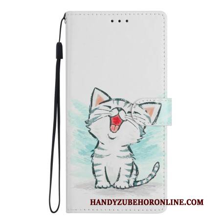 Lederhüllen Xiaomi 15t Fröhliches Kätzchen