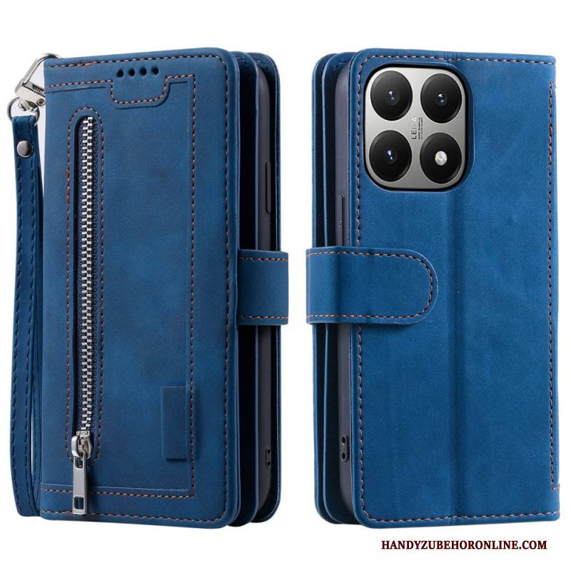 Lederhüllen Xiaomi 15t Geldbörse Mit 9 Kartenfächern