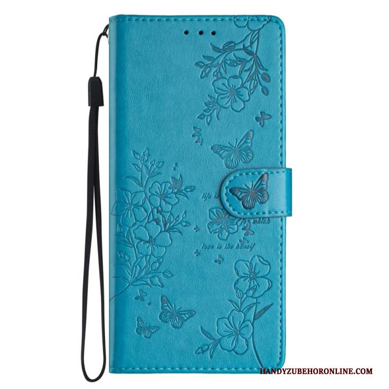 Lederhüllen Xiaomi 15t Pro Handyhülle Blumenmuster