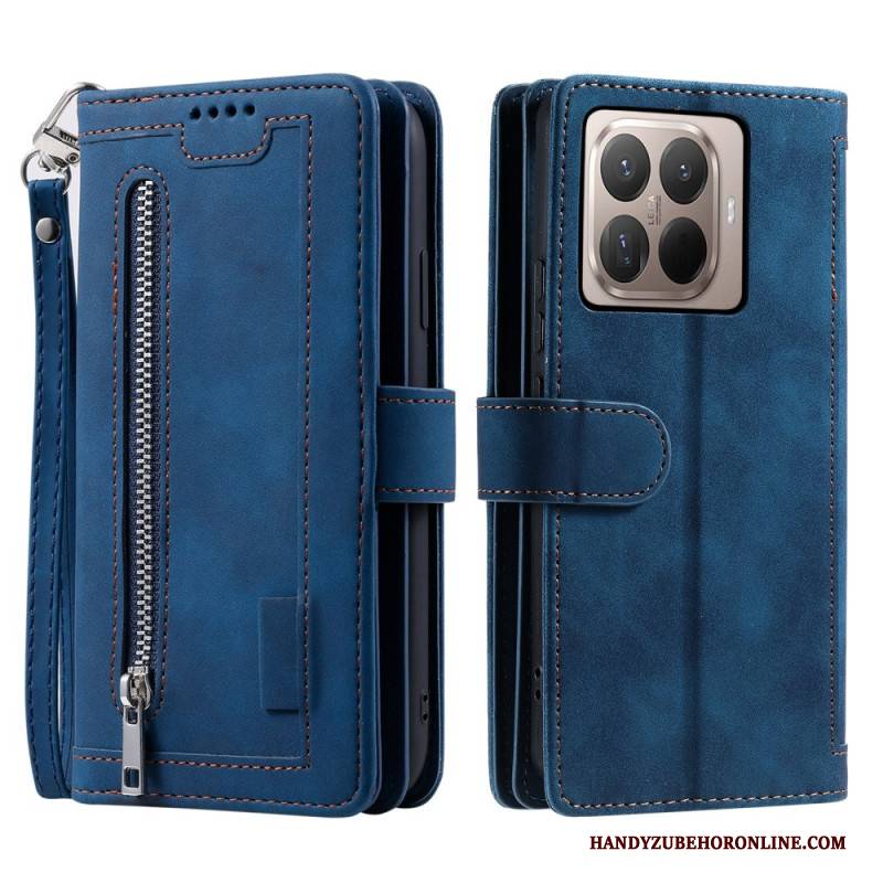 Lederhüllen Xiaomi 15t Pro Handyhülle Geldbörse Mit 9 Kartenfächern