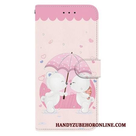 Lederhüllen Xiaomi 15t Zwei Teddybären