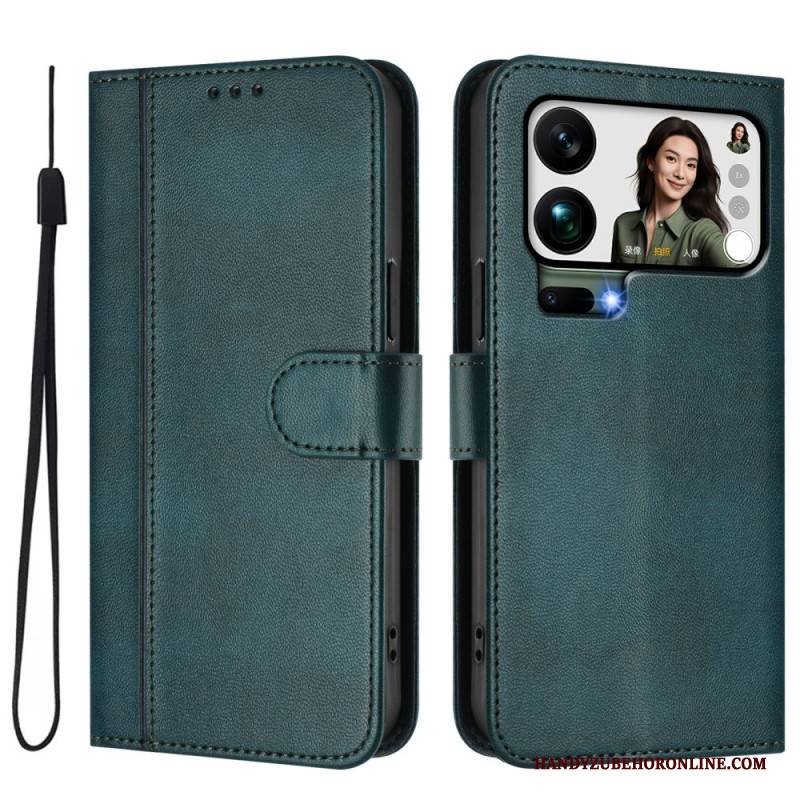 Lederhüllen Xiaomi 17 Pro Max Handyhülle Retro