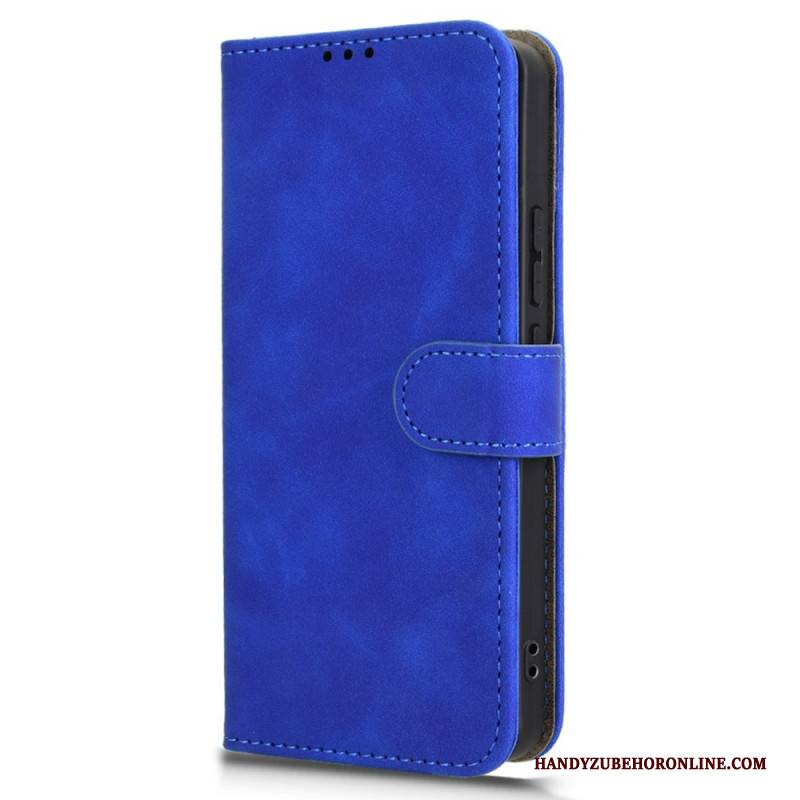 Lederhüllen Xiaomi Redmi Note 14 5g Handyhülle Klassischer Wildleder-effekt