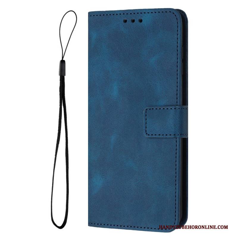 Lederhüllen Xiaomi Redmi Note 14 5g Stilvolles Wildleder Mit Riemen