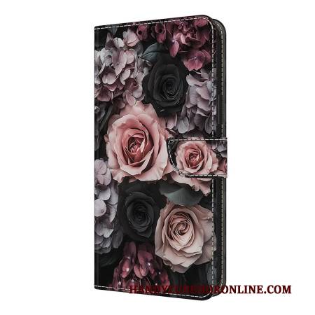 Lederhüllen Xiaomi Redmi Note 14 Pro 4g Rosendekor