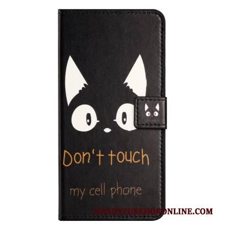 Lederhüllen Xiaomi Redmi Note 14 Pro Plus 5g Handyhülle Finger Weg Von Meinem Handy Telefon