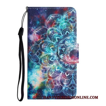 Lederhüllen Xiaomi Redmi Note 14 Pro Plus 5g Handyhülle Galaxie Mandala