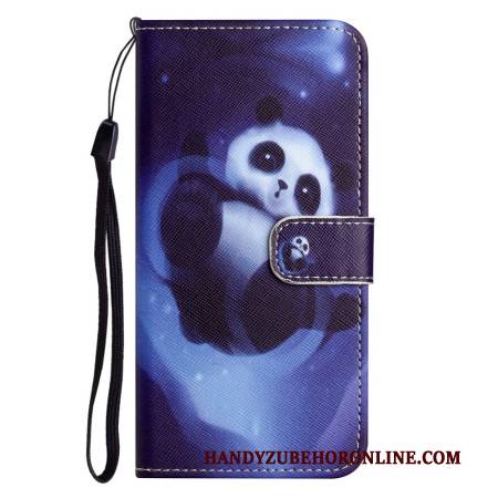 Lederhüllen Xiaomi Redmi Note 14 Pro Plus 5g Panda-muster