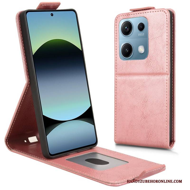 Lederhüllen Xiaomi Redmi Note 14s Vertikales Klappendesign