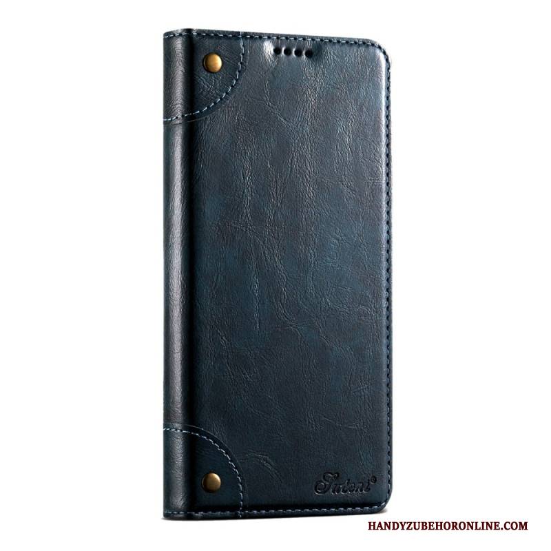 Lederhüllen iPhone Air Handyhülle Vintage-design Von Suteni