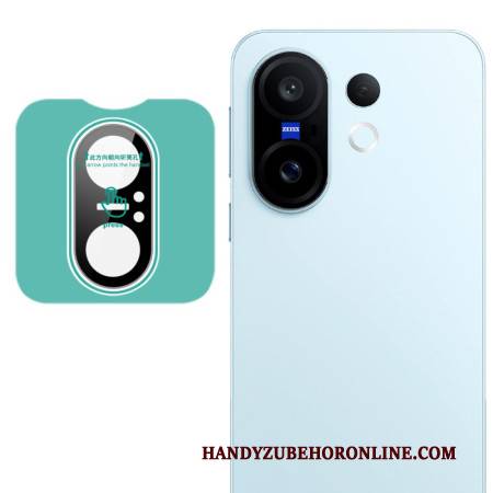 Linsenschutz Aus Gehärtetem Glas Für Vivo X200 Fe Mit Selbstjustierendem Rahmen (schwarze Version)