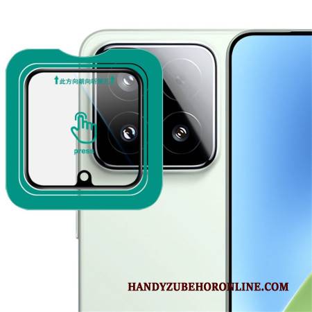 Linsenschutz Aus Gehärtetem Glas Für Xiaomi 15 Mit Selbstpositionierendem Rahmen
