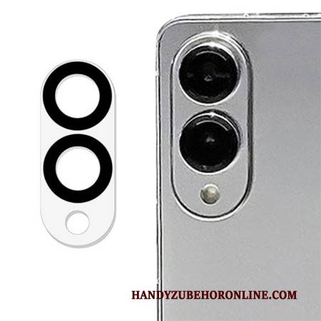 Objektivschutz Aus Gehärtetem Glas Für Samsung Galaxy S25 Edge (schwarzes Rundes Design)