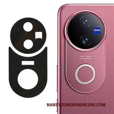 Objektivschutz Aus Gehärtetem Glas Für Vivo V50 5g (schwarze Version)