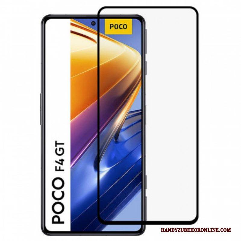 Poco F4 Gt Displayschutz Aus Gehärtetem Glas Mit Schwarzem Rand