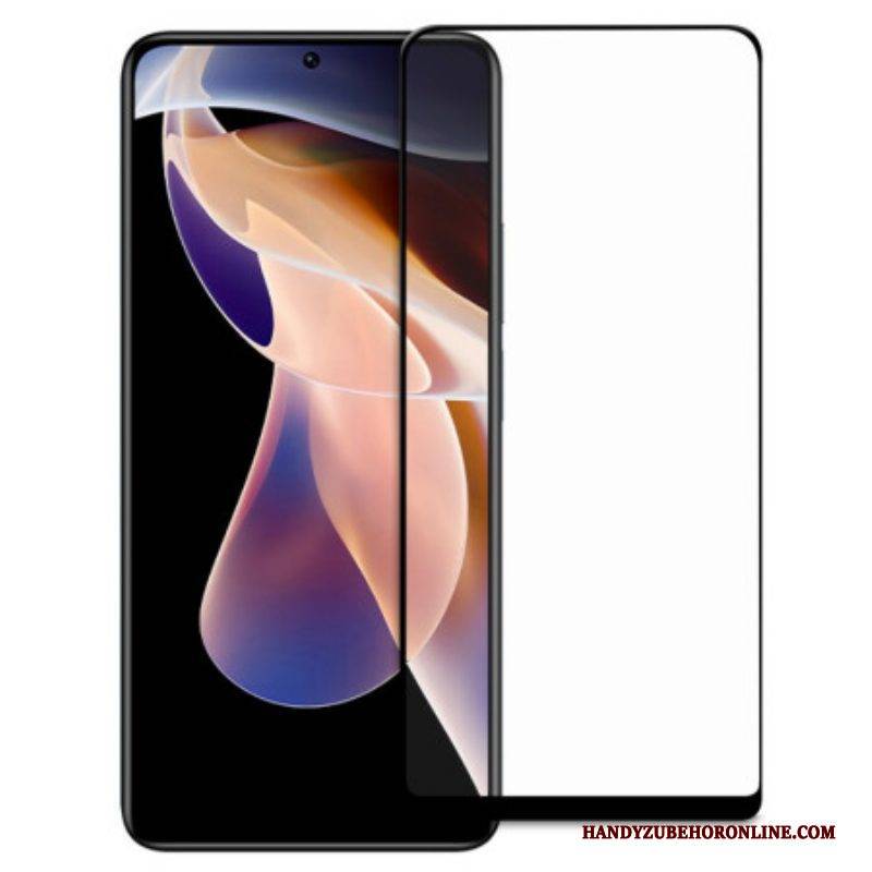 Poco X4 Gt Displayschutz Aus Gehärtetem Glas Mit Schwarzem Rand