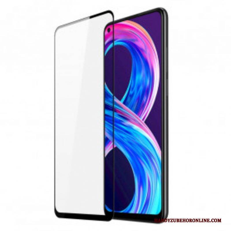 Realme 8/8 Pro Displayschutzfolie Aus Gehärtetem Glas Mit Schwarzen Kanten
