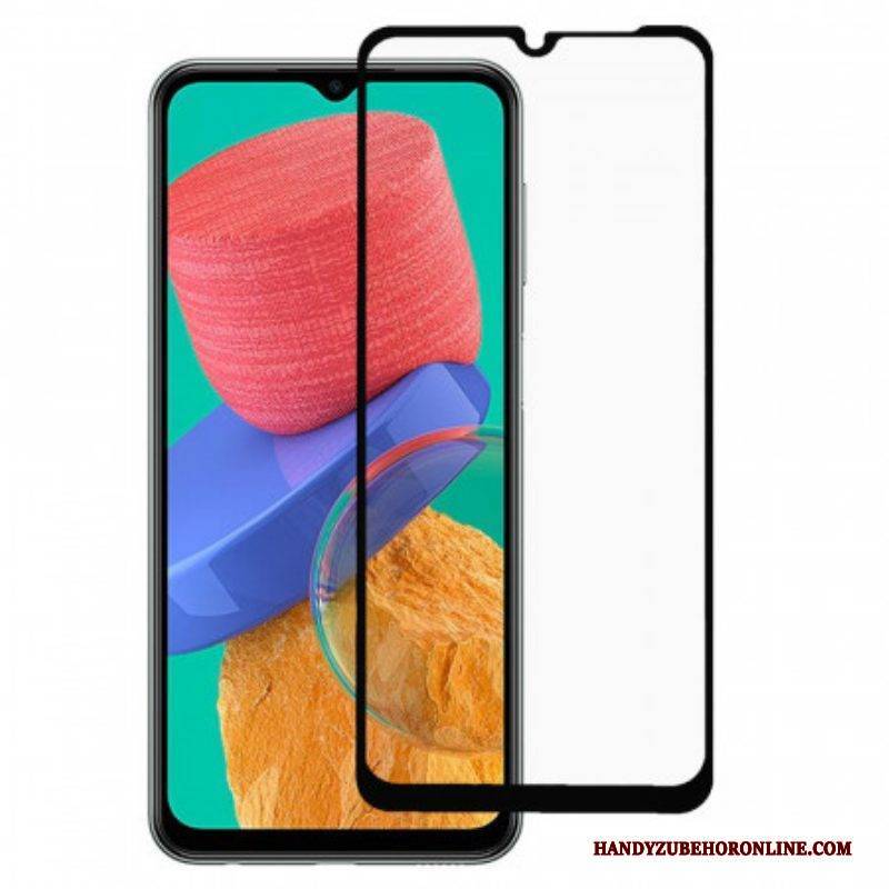 Samsung Galaxy M33 5G Displayschutzfolie Aus Gehärtetem Glas Mit Schwarzem Rand