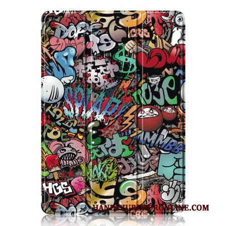 Samsung Galaxy Tab S10 Plus Transparente Graffiti-rückseite